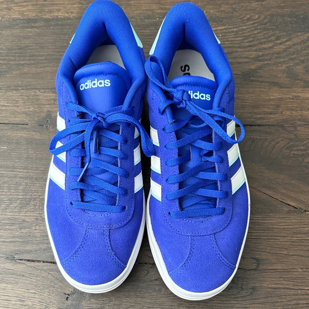 Adidas Royal Blue Sneakers - worn once